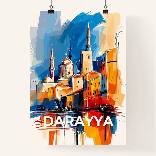 Vibrant Darayya, Syria Poster