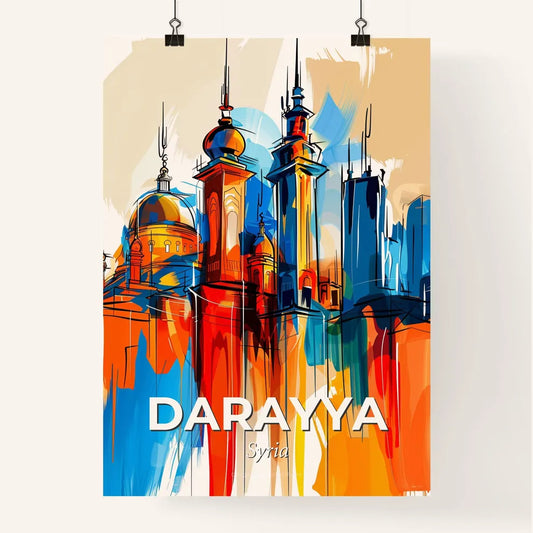 Vibrant Darayya, Syria Poster