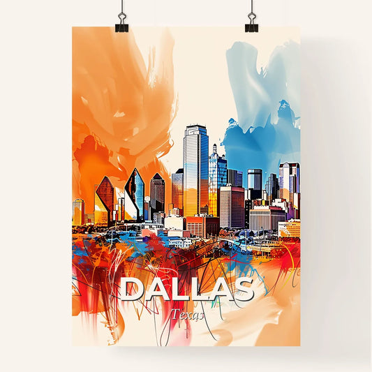 Vibrant Dallas, Texas Poster