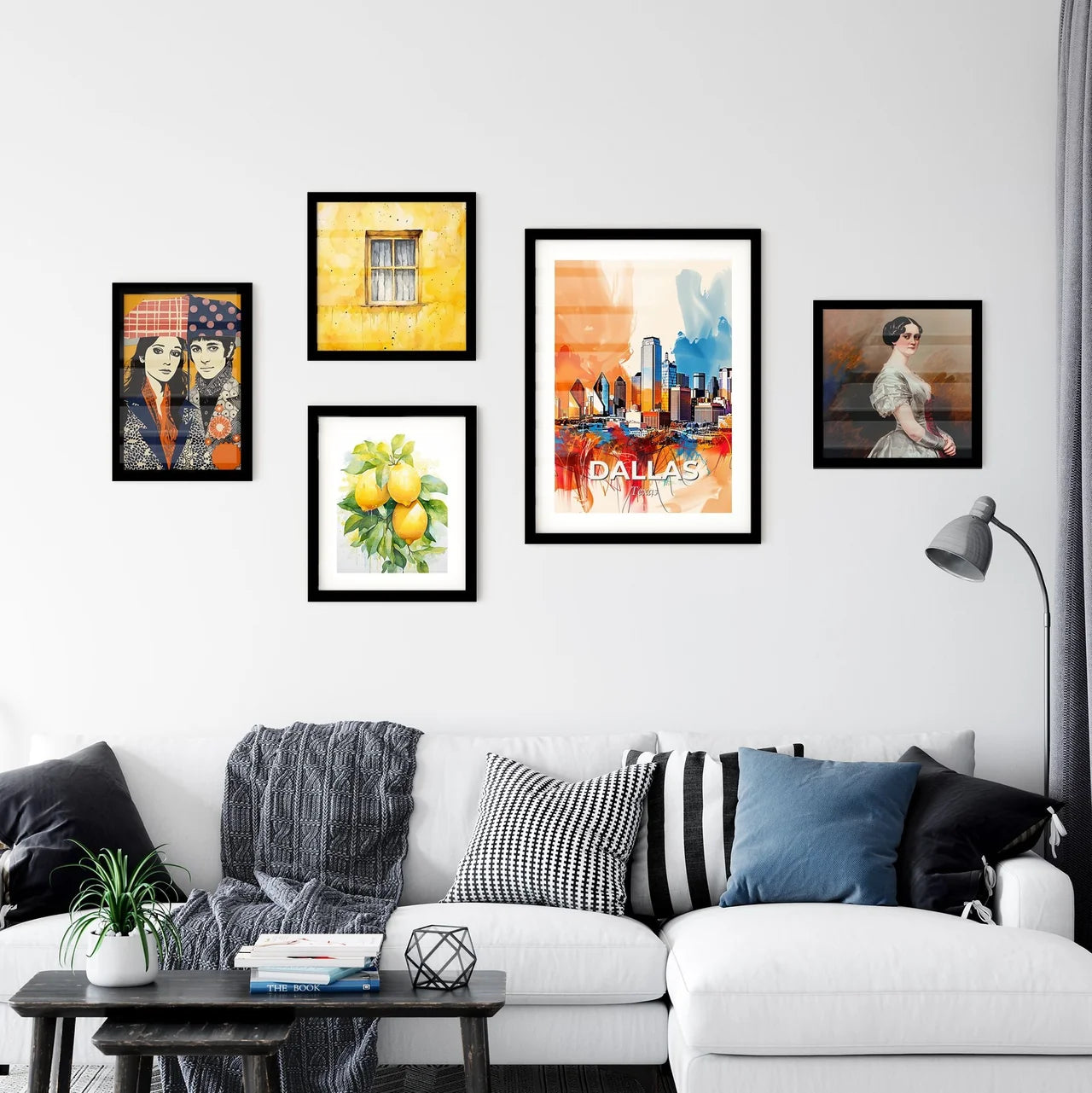 Vibrant Dallas, Texas Wall Art Collection