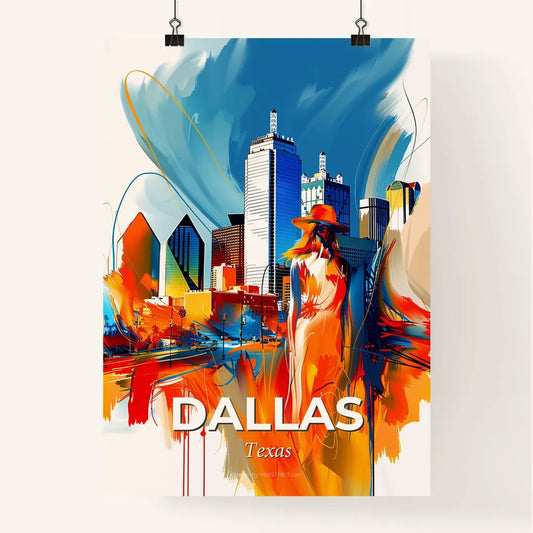Vibrant Dallas, Texas Poster