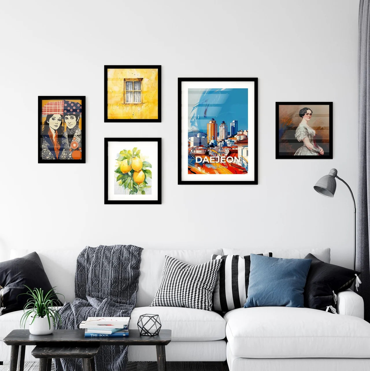 Vibrant Daejeon, South Korea Wall Art Collection