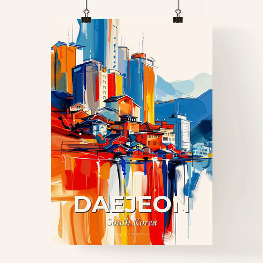 Vibrant Daejeon, South Korea Poster