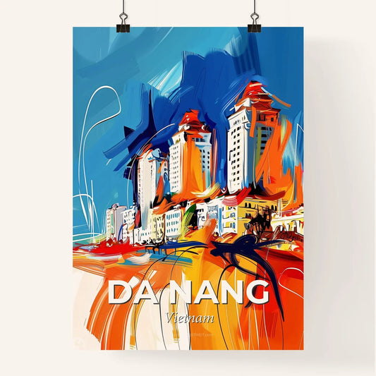 Vibrant Da Nang, Vietnam Poster