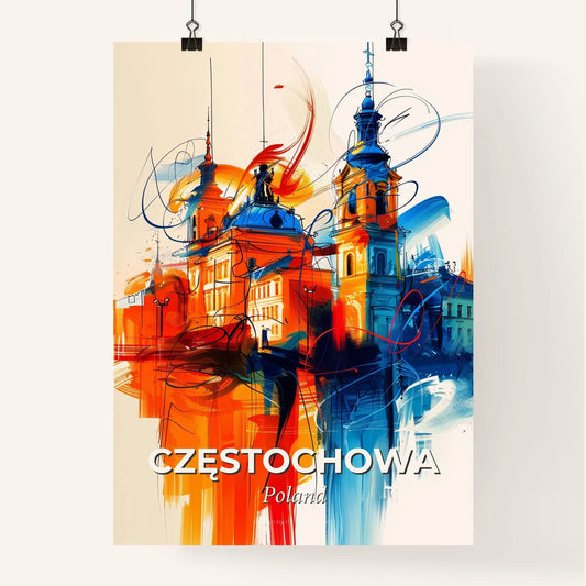 Vibrant Częstochowa, Poland Poster