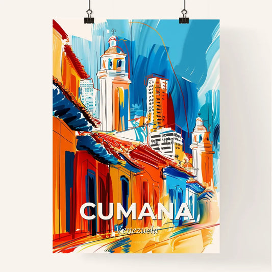 Vibrant Cumana, Venezuela Poster