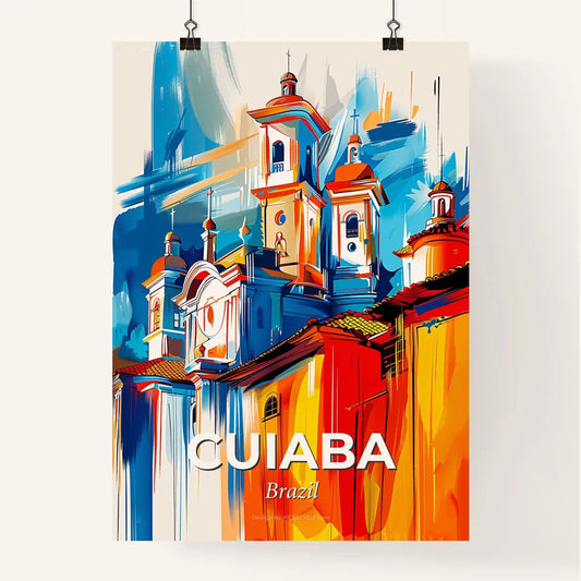 Vibrant Cuiaba, Brazil Poster
