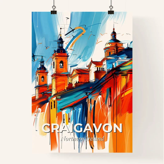 Vibrant Craigavon, Northern Ireland Poster