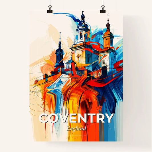 Vibrant Coventry, England Poster