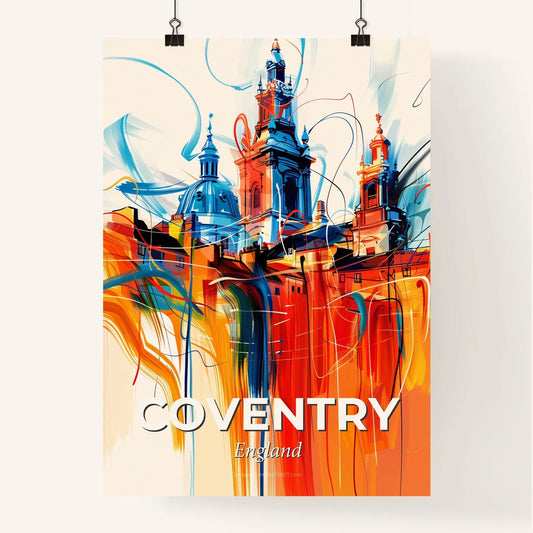 Vibrant Coventry, England Poster