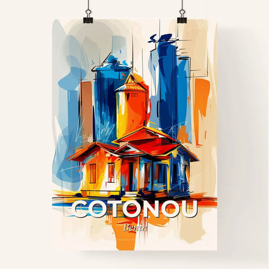 Vibrant Cotonou, Benin Poster