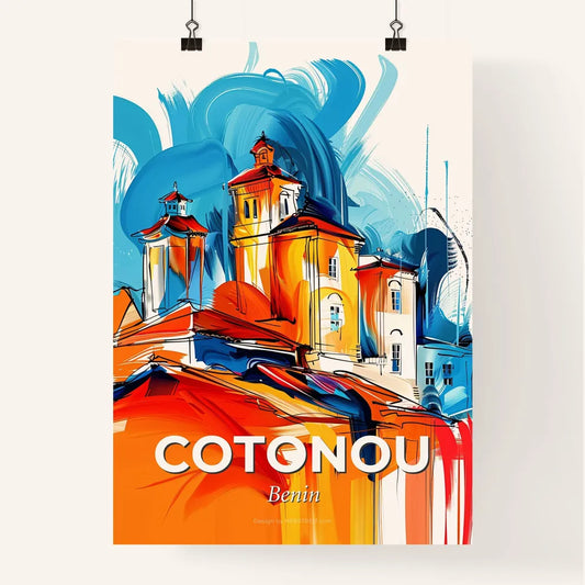Vibrant Cotonou, Benin Poster