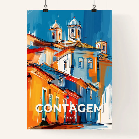 Vibrant Contagem, Brazil Poster