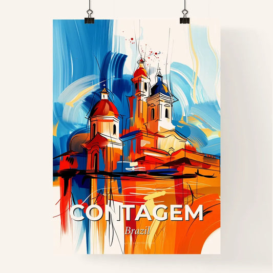 Vibrant Contagem, Brazil Poster