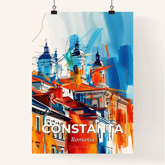 Vibrant Constanța, Romania Poster