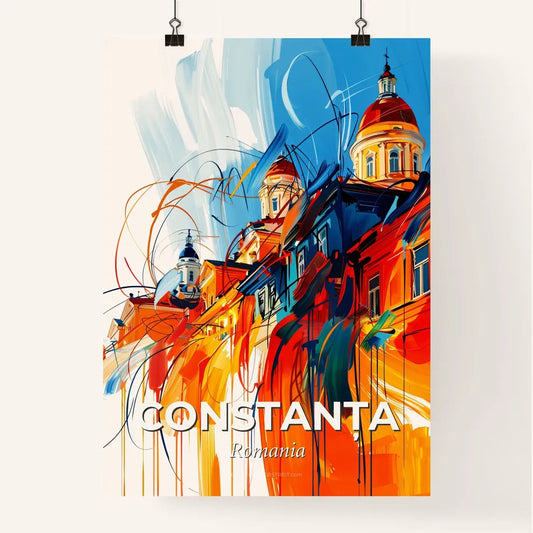 Vibrant Constanța, Romania Poster