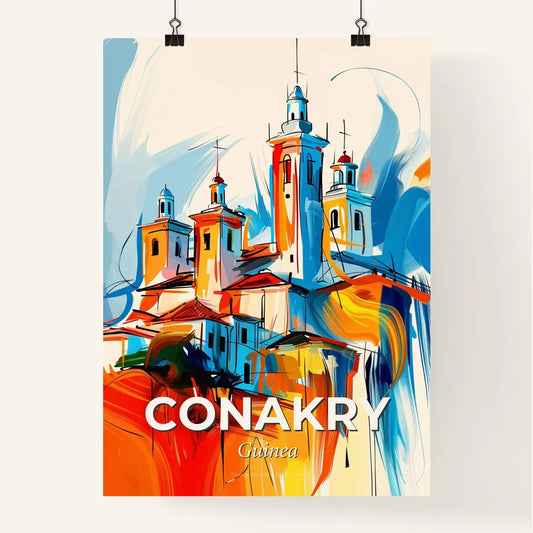 Vibrant Conakry, Guinea Poster
