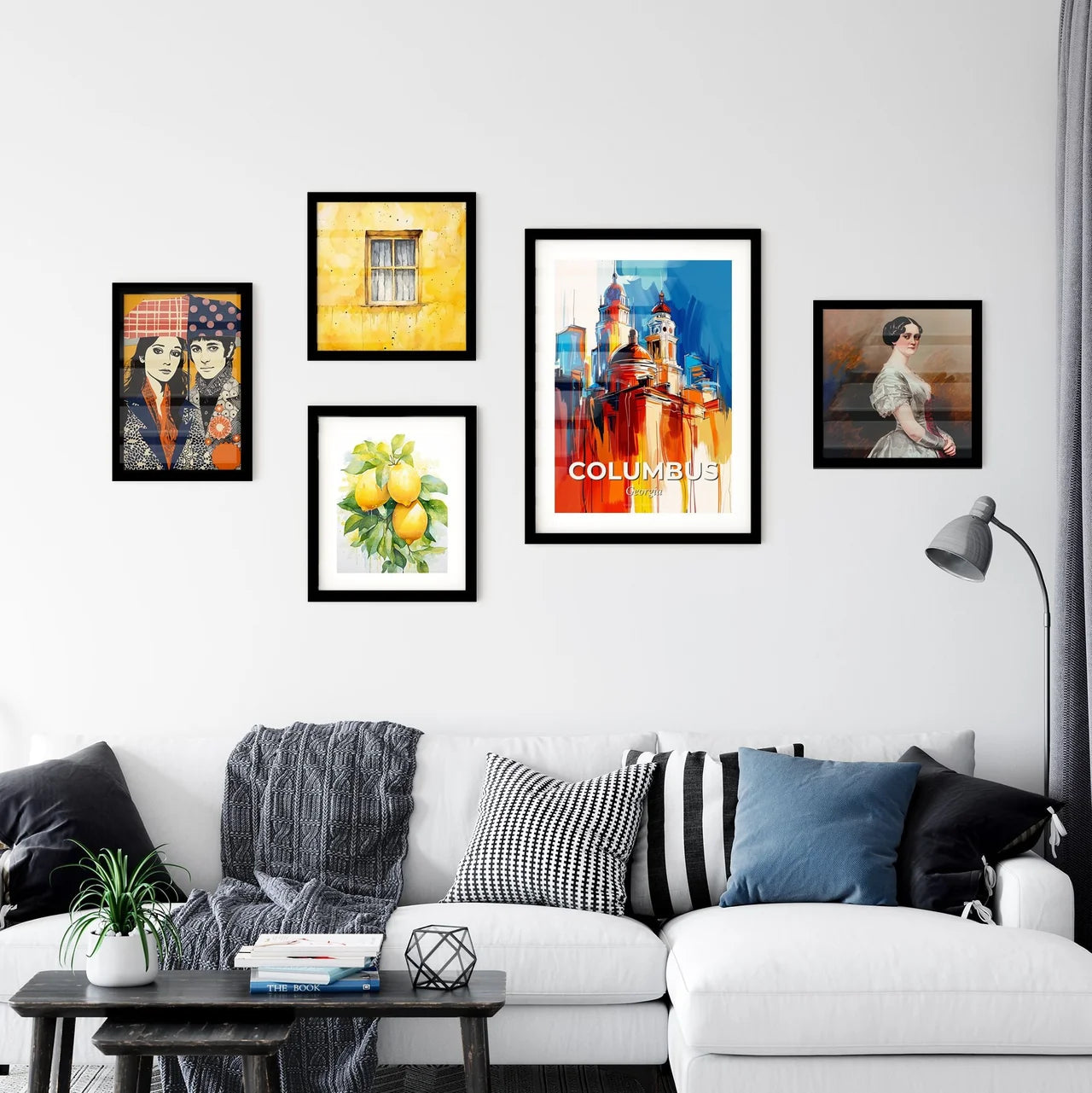 Vibrant Columbus, Georgia Wall Art Collection