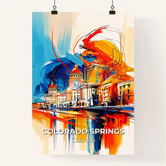 Vibrant Colorado Springs, Colorado Poster