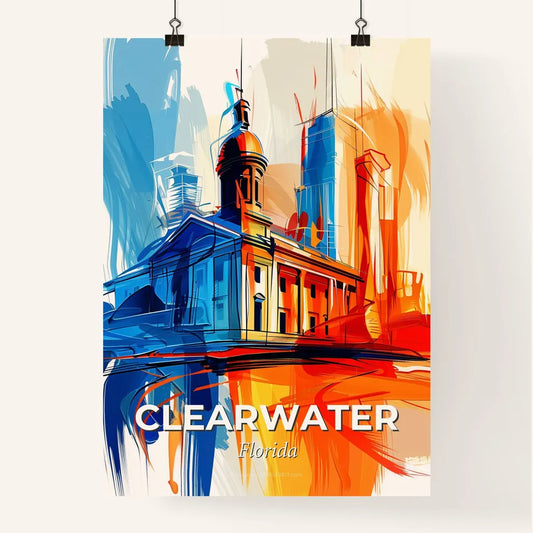 Vibrant Clearwater, Florida Poster