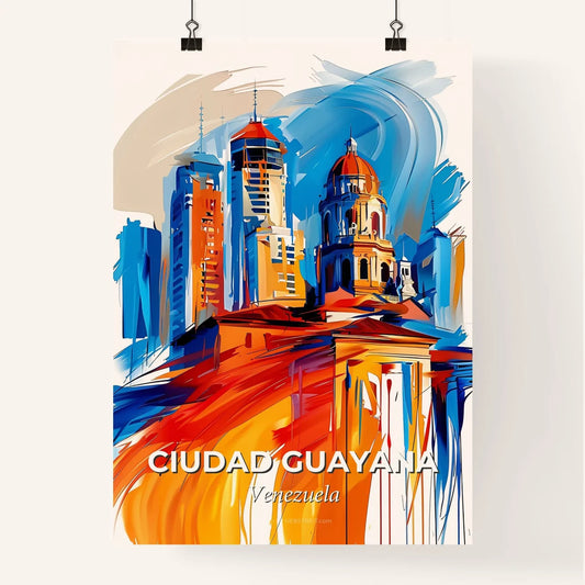 Vibrant Ciudad Guayana, Venezuela Poster