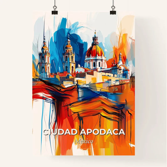 Vibrant Ciudad Apodaca, Mexico Poster