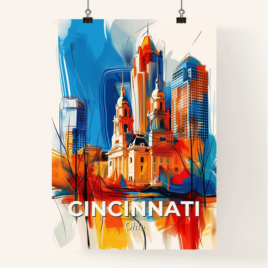 Vibrant Cincinnati, Ohio Poster