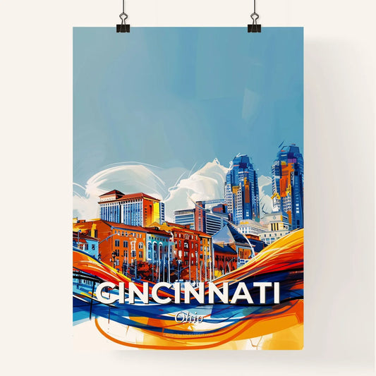 Vibrant Cincinnati, Ohio Poster