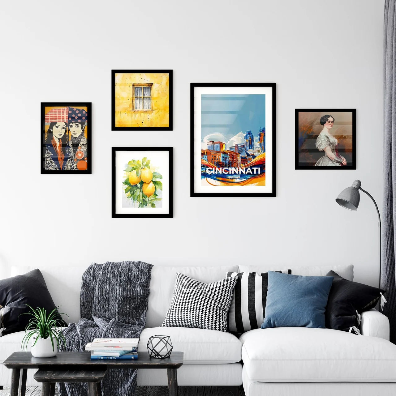 Vibrant Cincinnati, Ohio Wall Art Collection