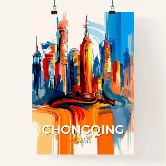 Vibrant Chongqing, China Poster