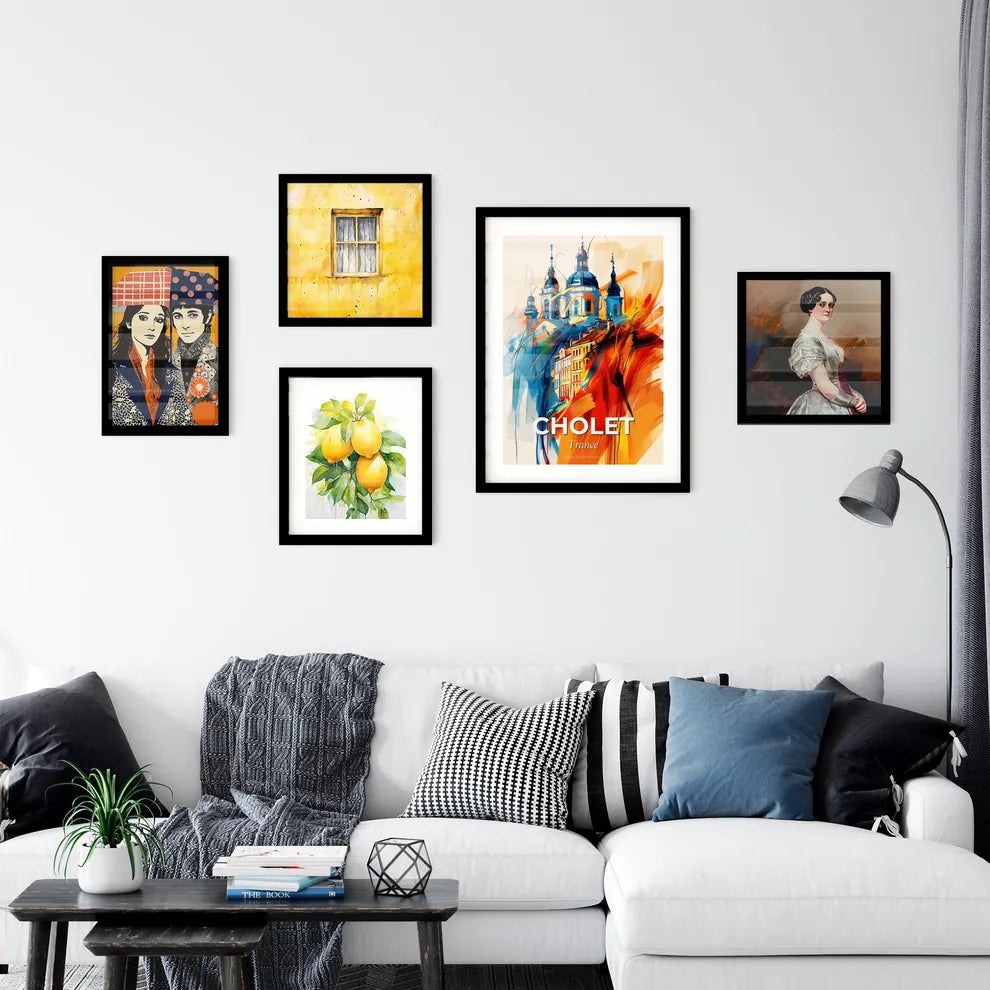 Vibrant Cholet, France Wall Art Collection