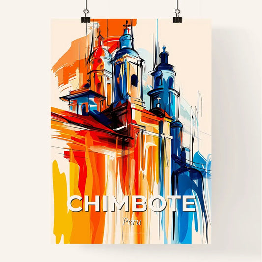 Vibrant Chimbote, Peru Poster
