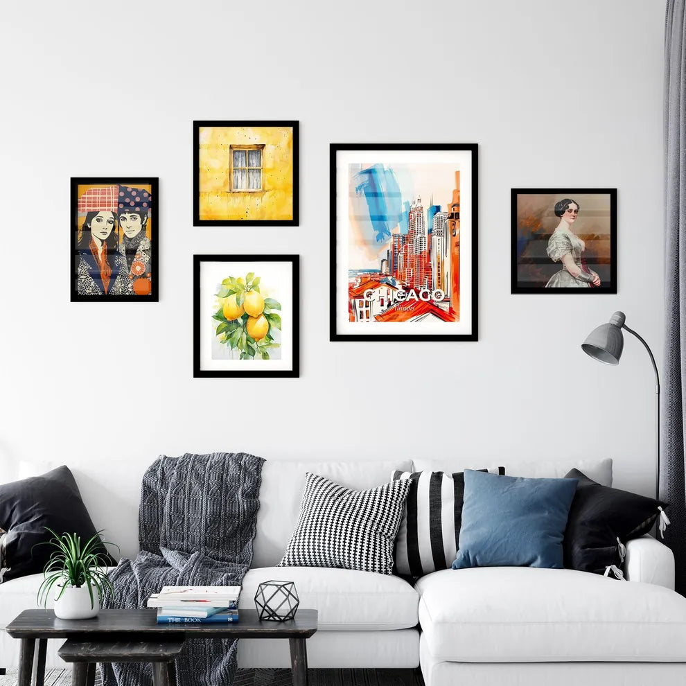 Vibrant Chicago, Illinois Wall Art Collection