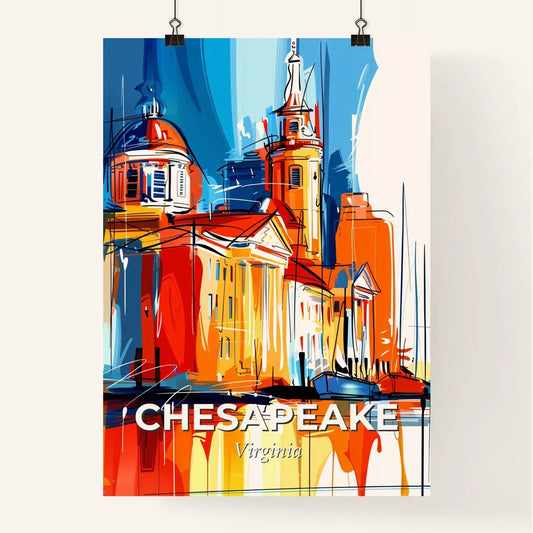 Vibrant Chesapeake, Virginia Poster