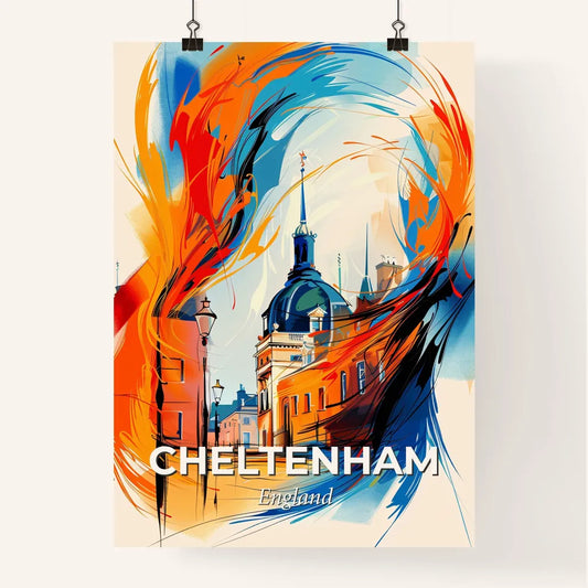 Vibrant Cheltenham, England Poster
