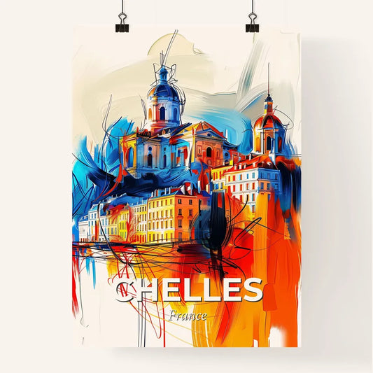 Vibrant Chelles, France Poster