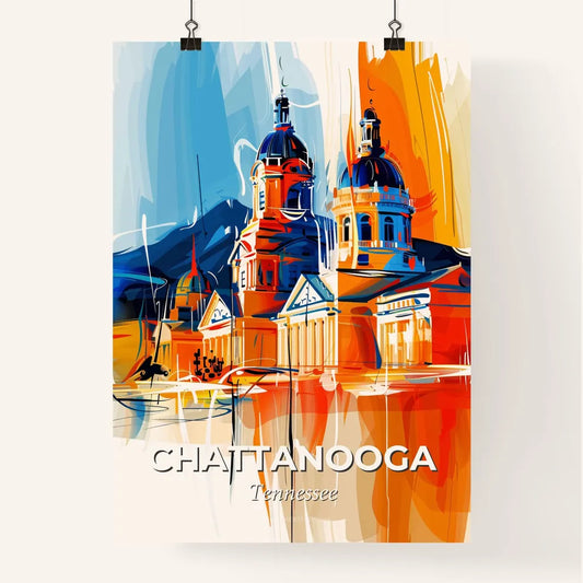 Vibrant Chattanooga, Tennessee Poster