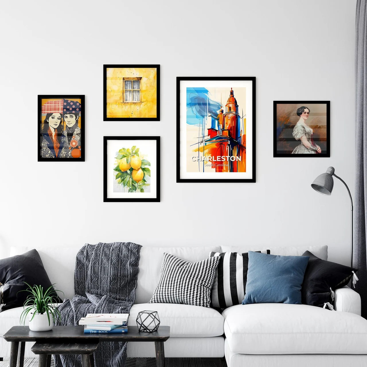 Vibrant Charleston, South Carolina Wall Art Collection