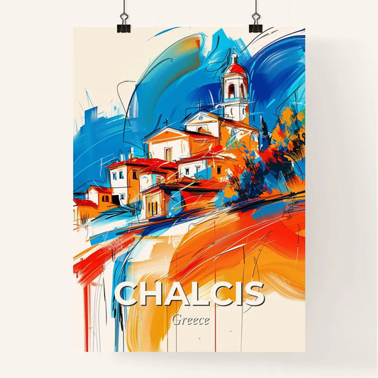 Vibrant Chalcis, Greece Poster