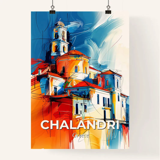 Vibrant Chalandri, Greece Poster