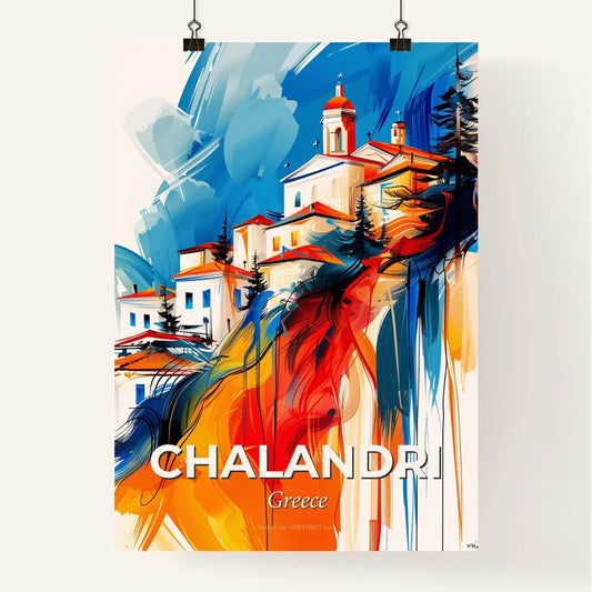 Vibrant Chalandri, Greece Poster
