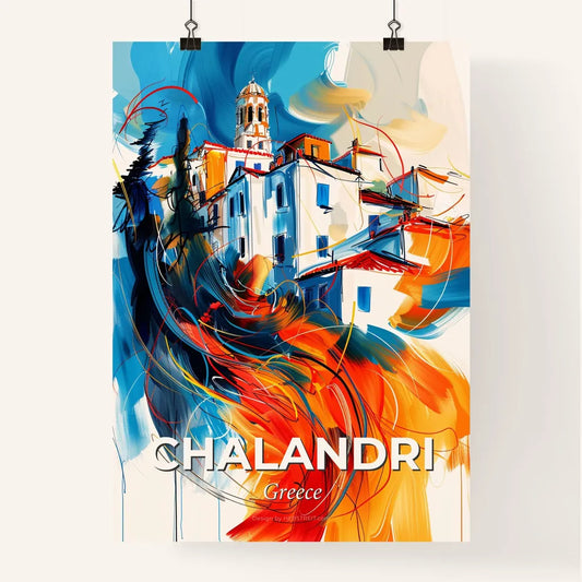 Vibrant Chalandri, Greece Poster