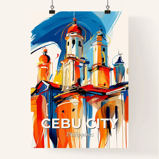 Vibrant Cebu City, Philippines Poster