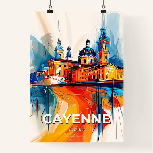 Vibrant Cayenne, France Poster