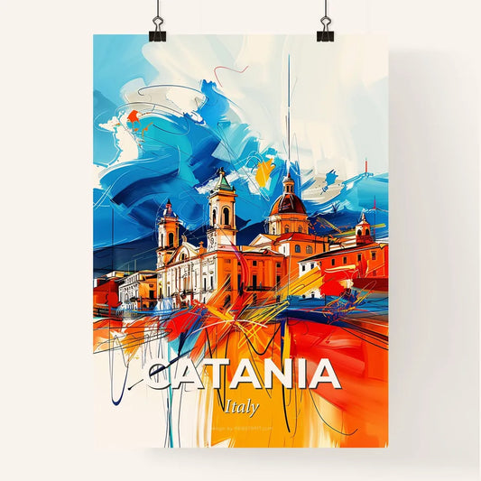Vibrant Catania , Italy Poster