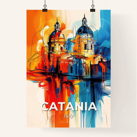 Vibrant Catania , Italy Poster