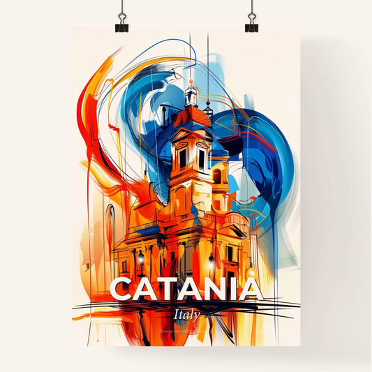 Vibrant Catania , Italy Poster