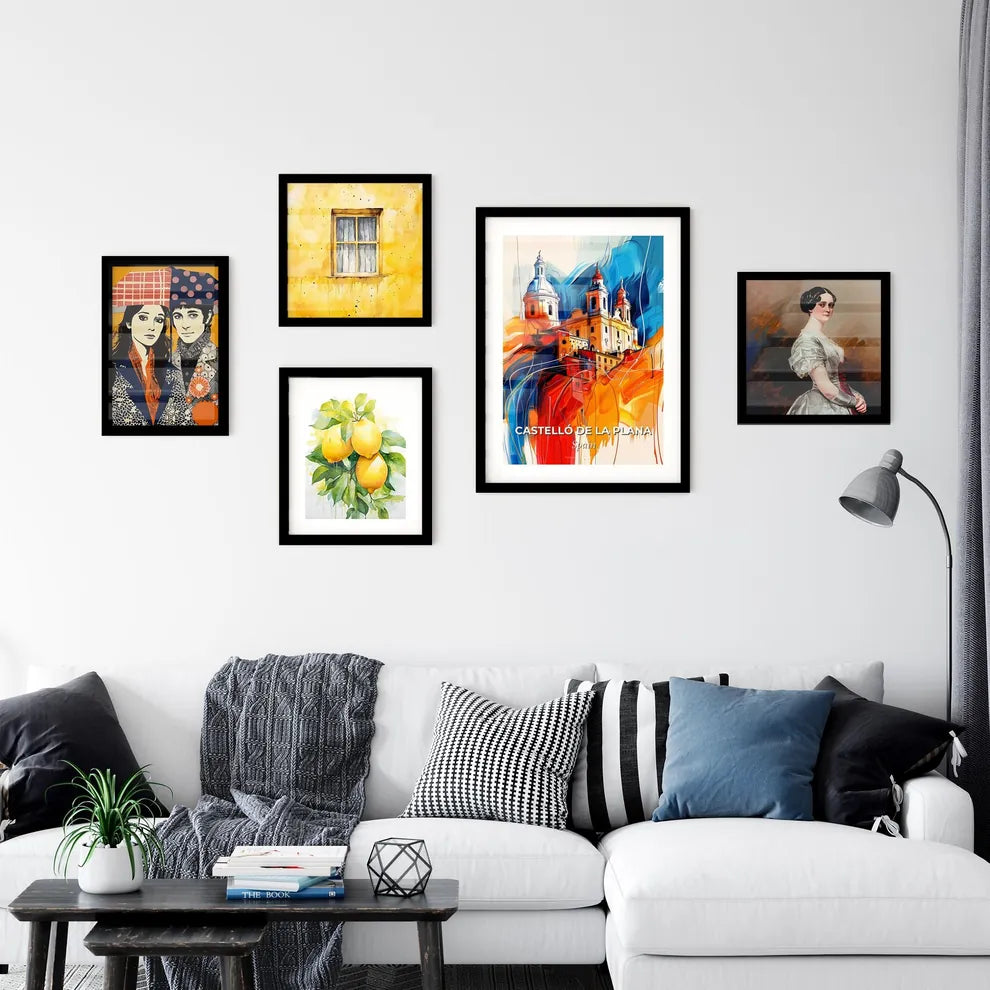 Vibrant Castelló De La Plana, Spain Wall Art Collection