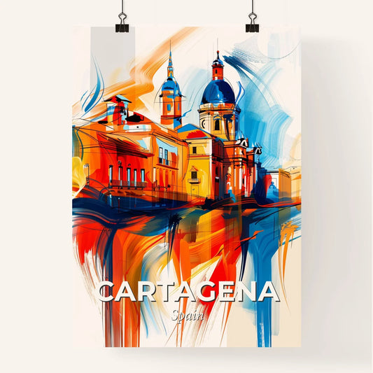 Vibrant Cartagena, Spain Poster