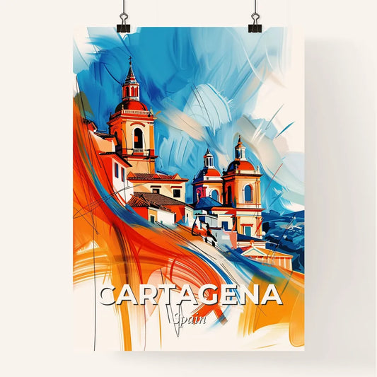 Vibrant Cartagena, Spain Poster